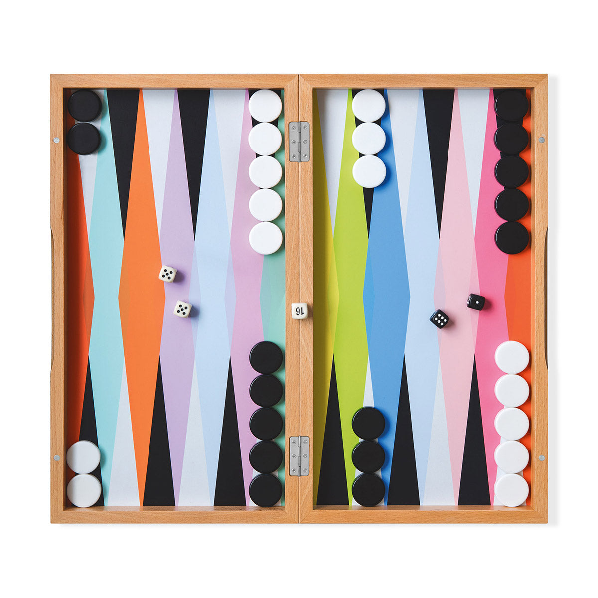 MoMA Colourplay Backgammon Set