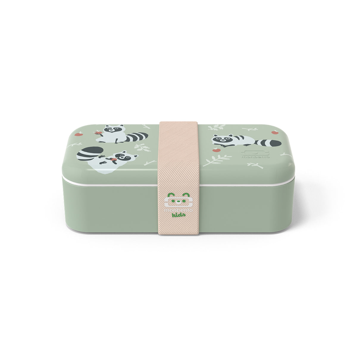 Monbento MB Kids Foodie Green Raccoon Kids Lunch Box Kids Lunch Box