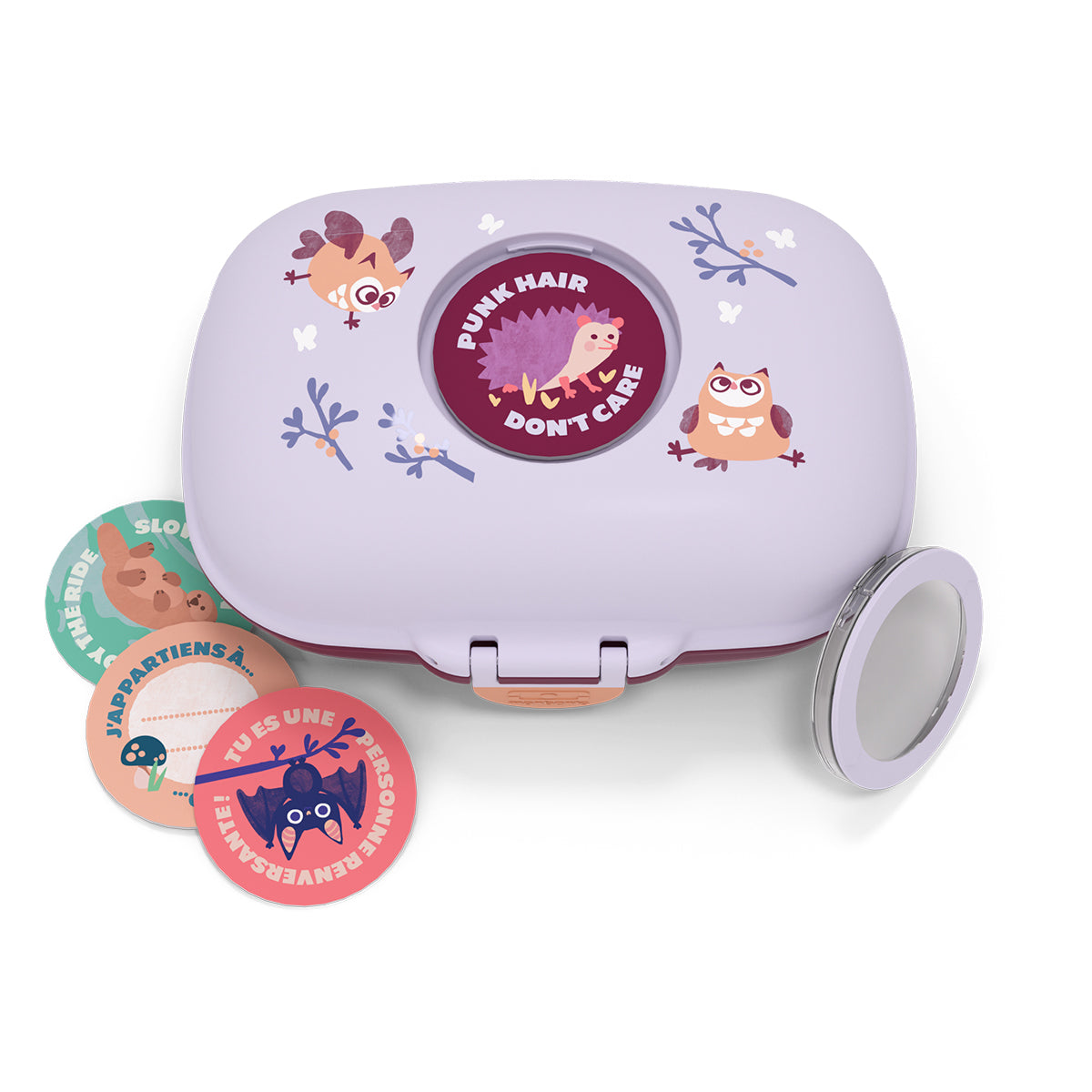 Monbento MB Kids Gram Graphic Owly Snack Box Snack Box