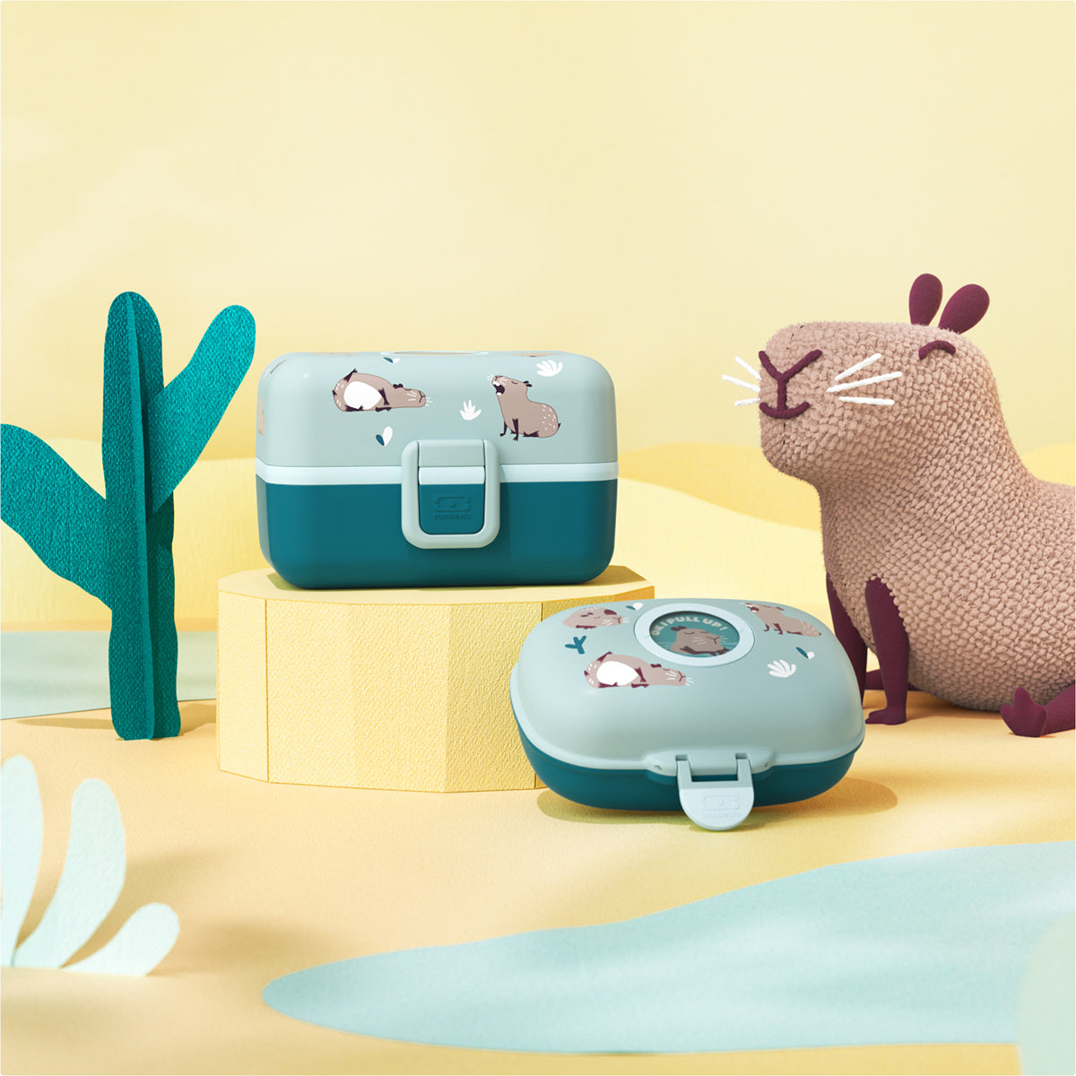 Monbento MB Kids Tresor Graphic Capybara Kids Lunch Box Kids Lunch Box