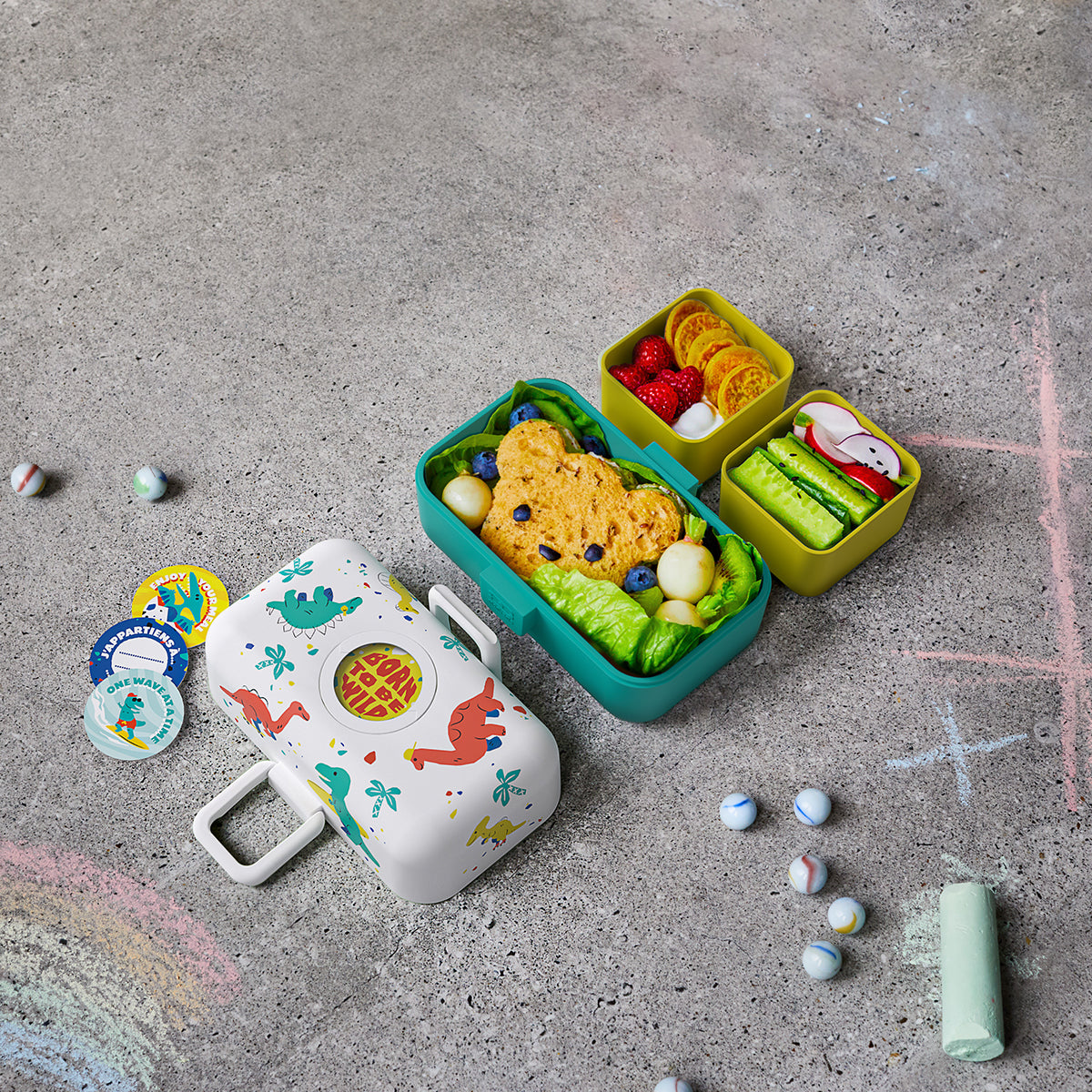 Monbento MB Kids Tresor Graphic Dino Kids Lunch Box Kids Lunch Box