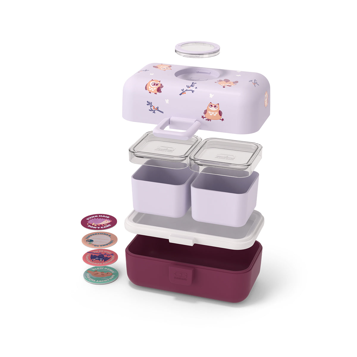 Monbento MB Kids Tresor Graphic Owly Kids Lunch Box Kids Lunch Box