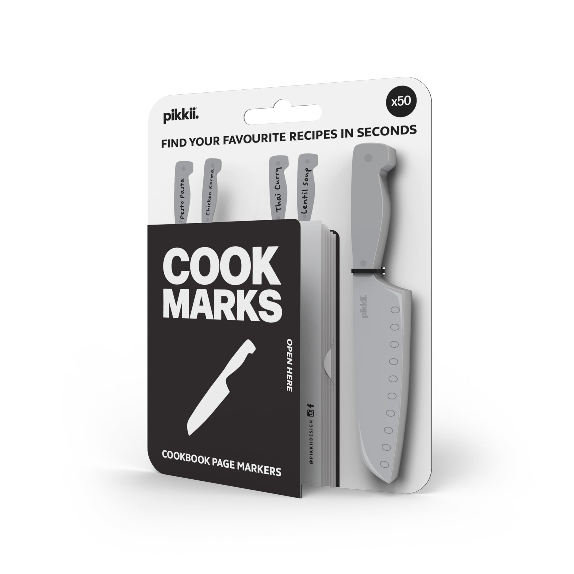 Pikkii Cookmarks