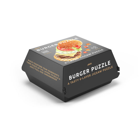 Pikkii Jigsaw Puzzle 6 Layer Burger