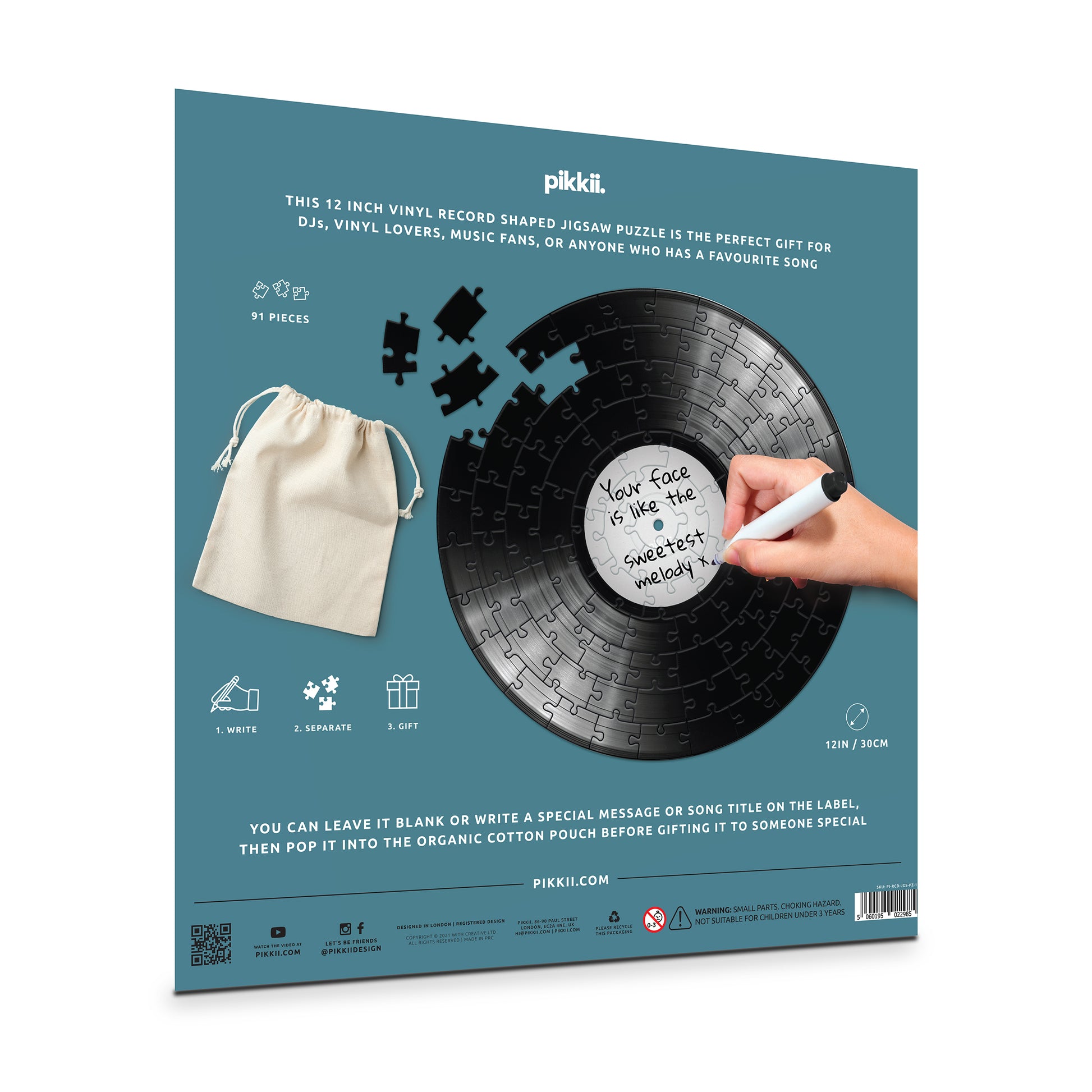 Pikkii Jigsaw Puzzle Kit Record
