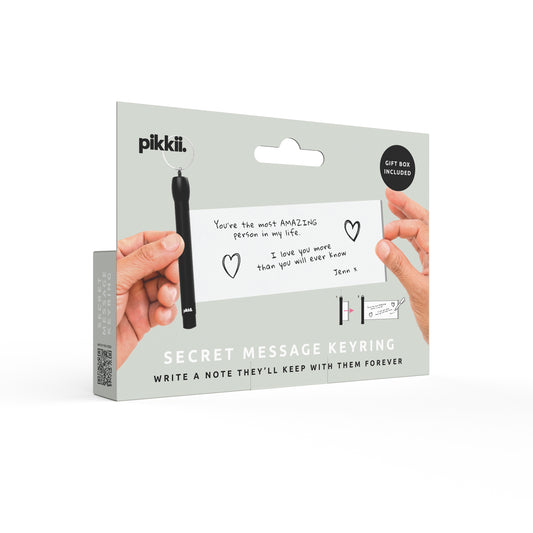 Pikkii Keyring Secret Message Scroll