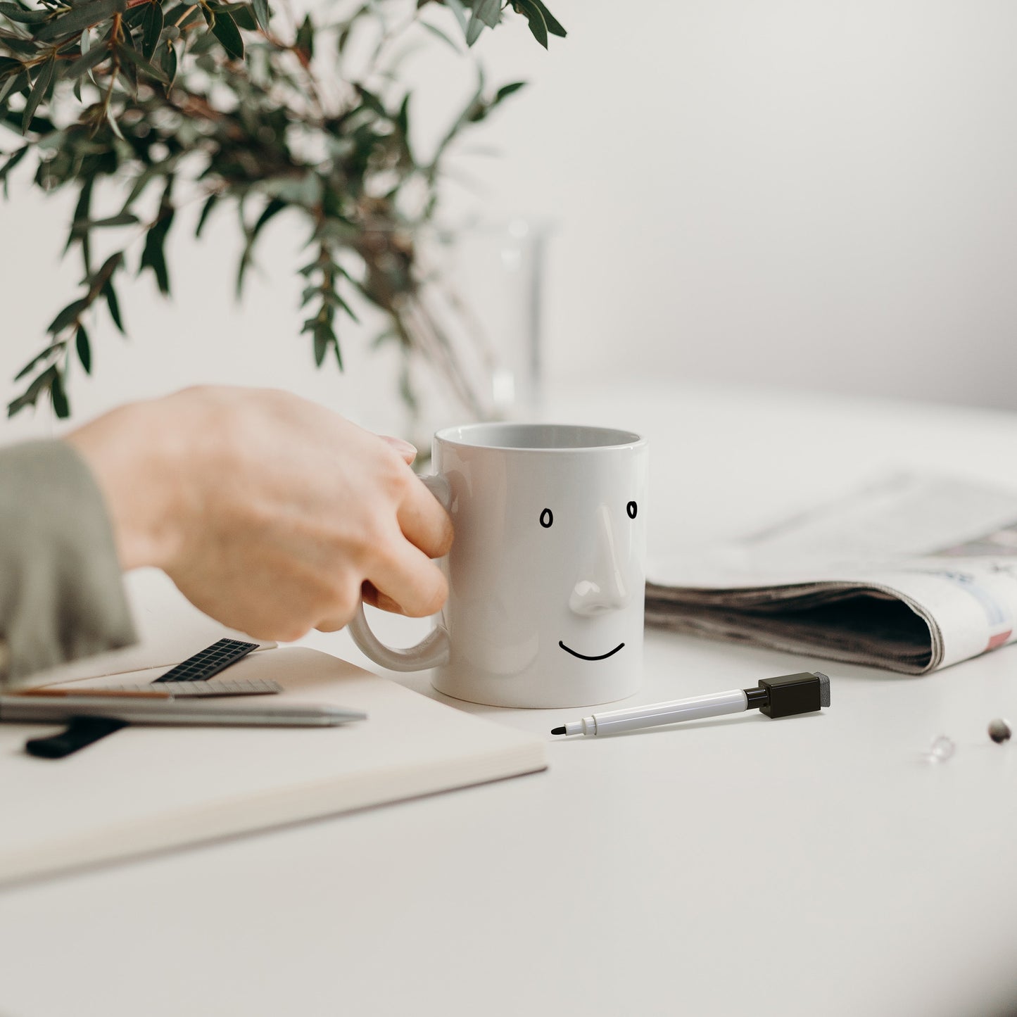 Pikkii Mug My Mood with Pen