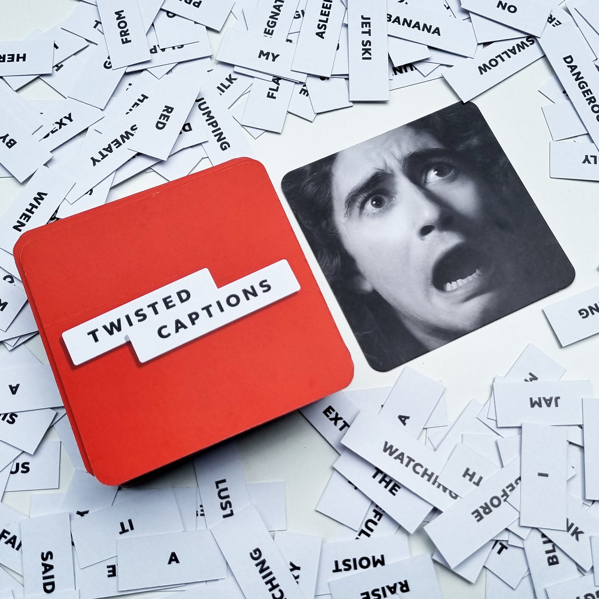 Pikkii Party Game Twisted Captions