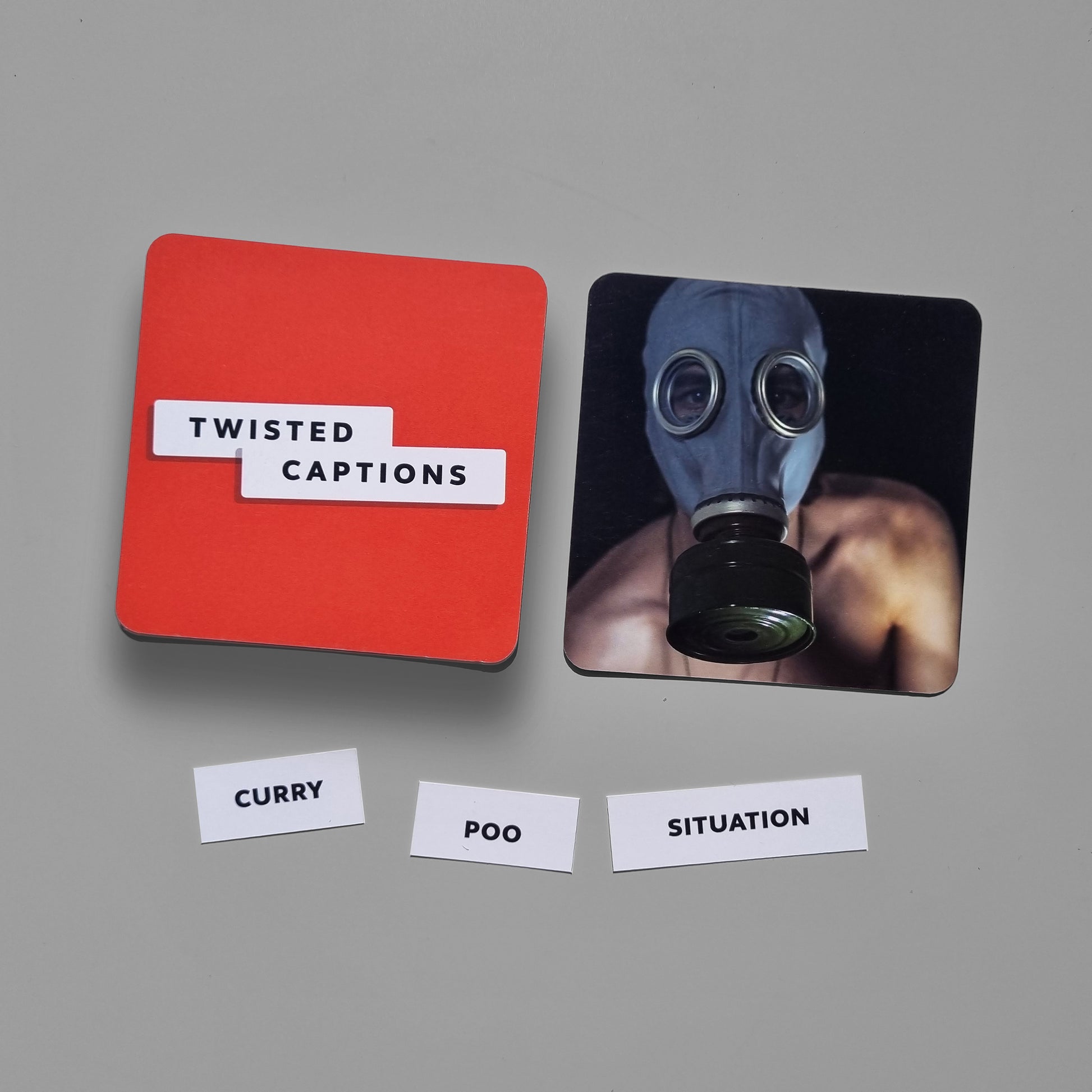 Pikkii Party Game Twisted Captions