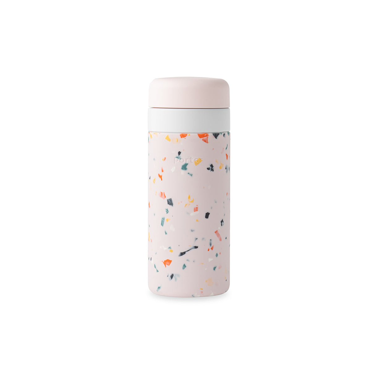 W&P Insulated Bottle Terrazzo 475ml Blush