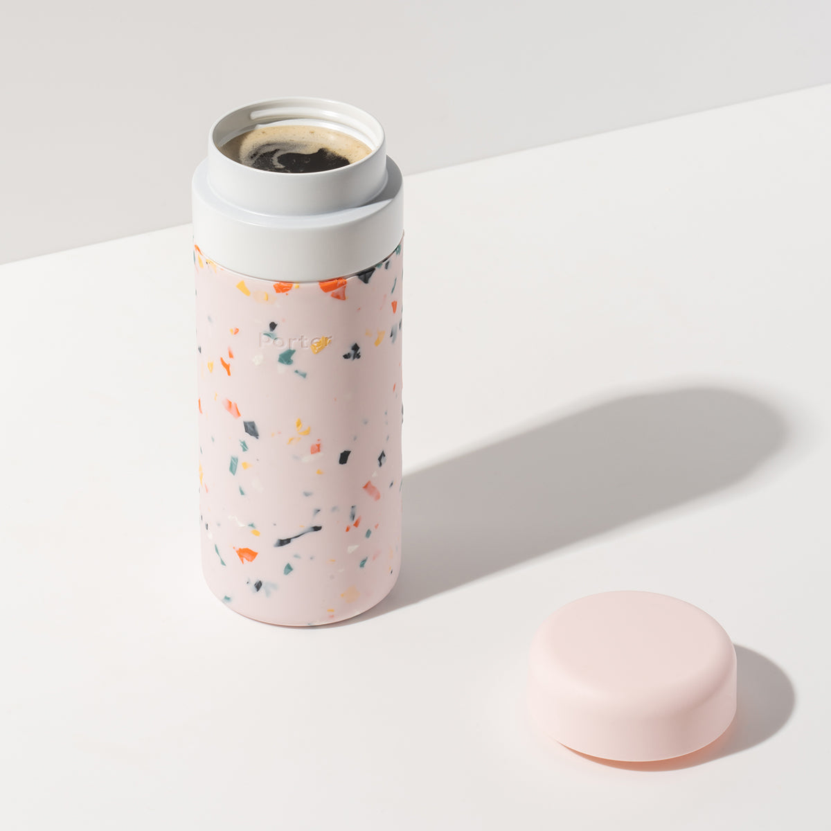 W&P Insulated Bottle Terrazzo 475ml Blush