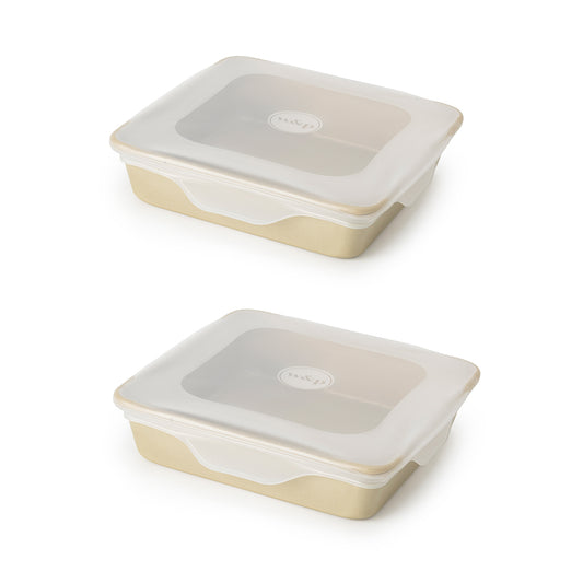 Reusable Stretch Lids Brownie (set of 2)