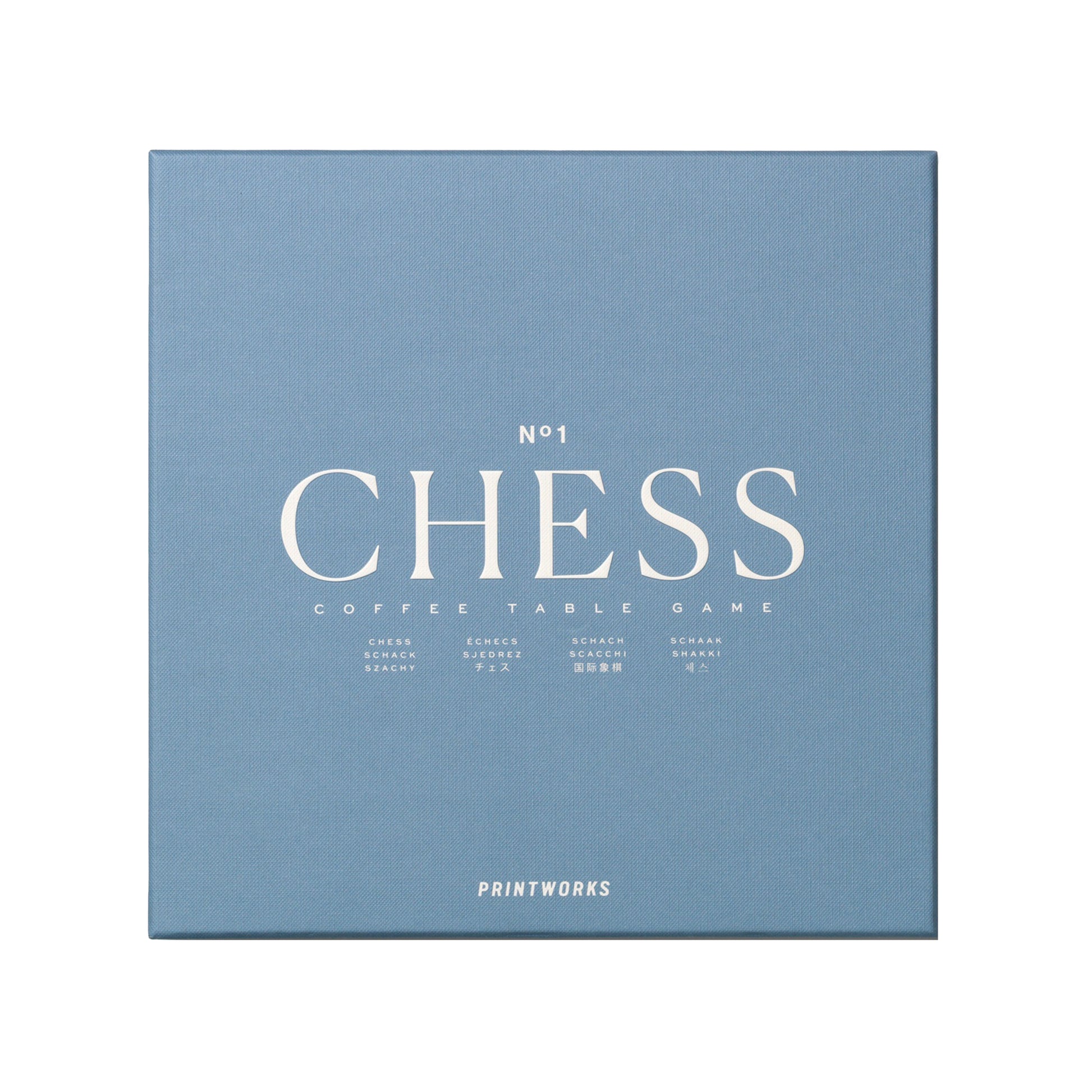 Printworks Classic Games Chess Dusty Blue