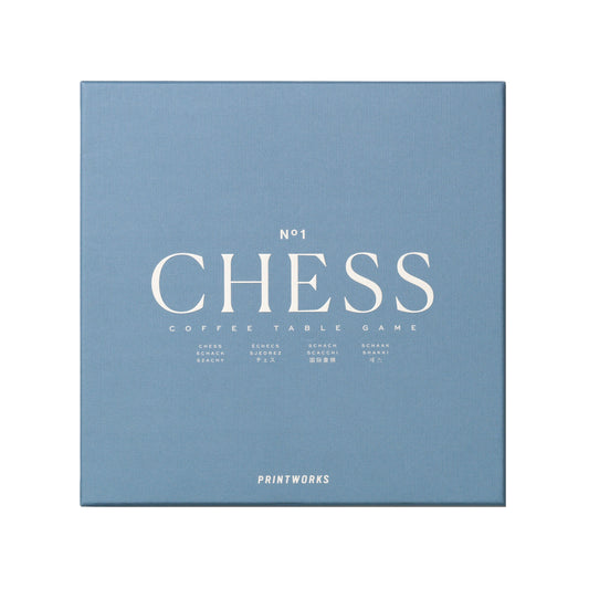Printworks Classic Games Chess Dusty Blue