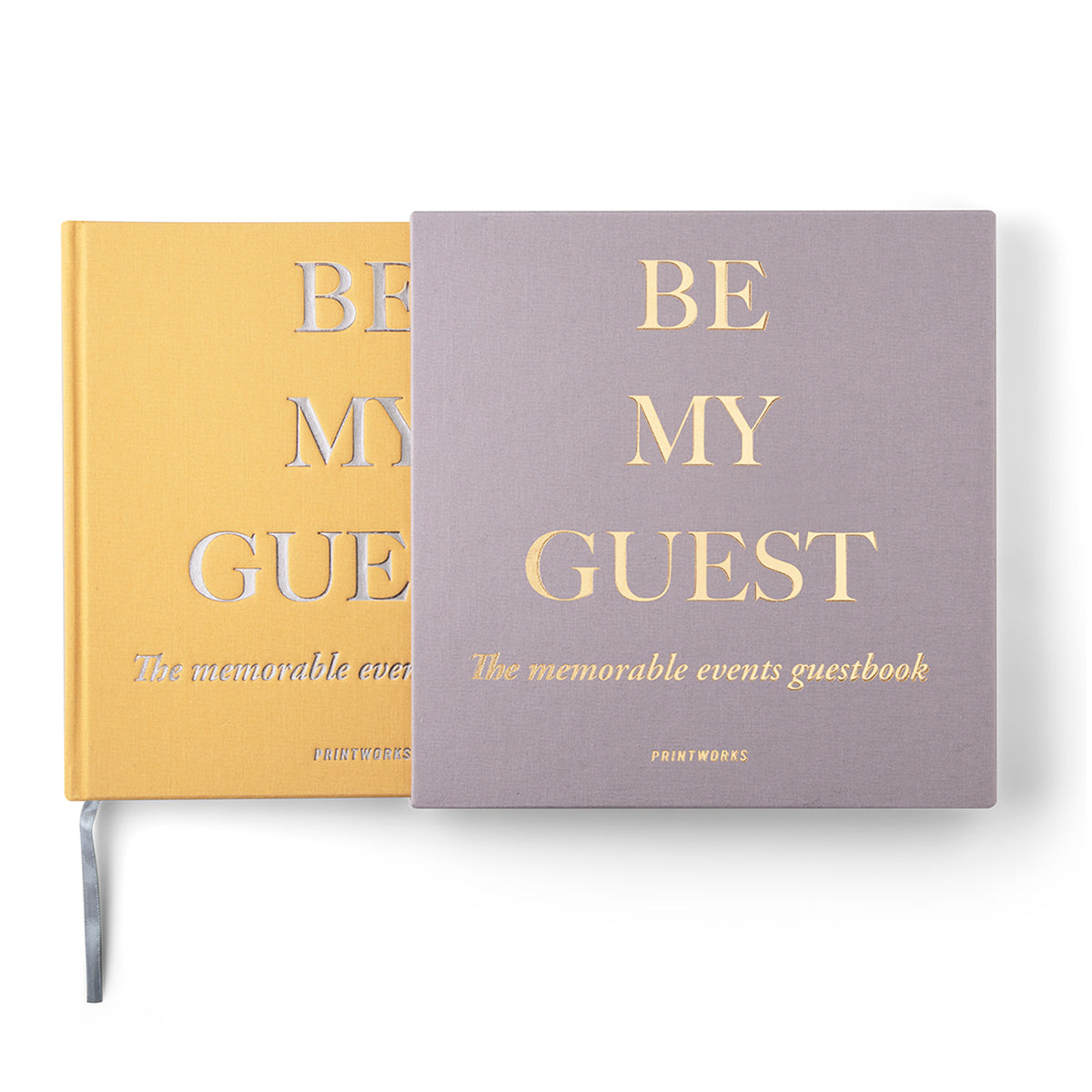 Guest Book Beige Yellow