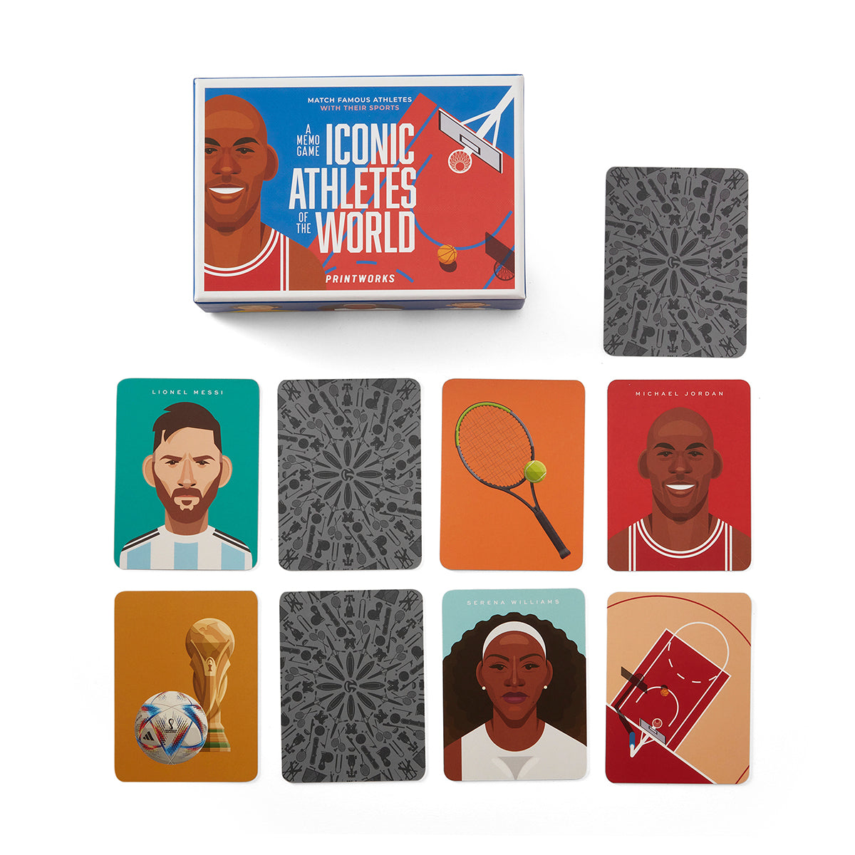 Memory Game Iconic Athletes