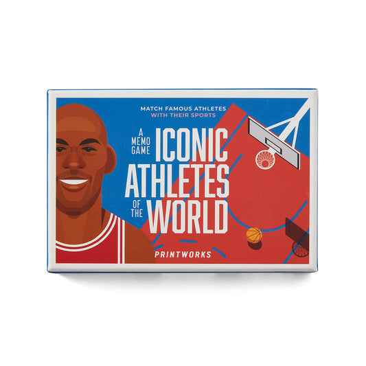 Printworks Card Game Iconic Athletes of the World