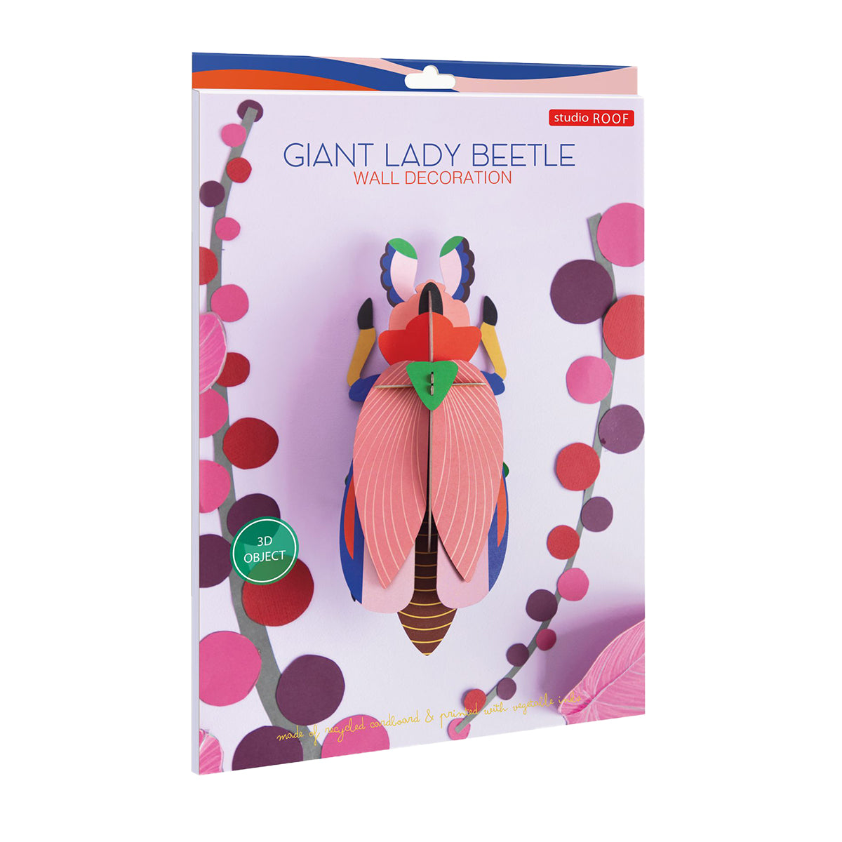 Wall Art Beetles (A4) Lady Beetle