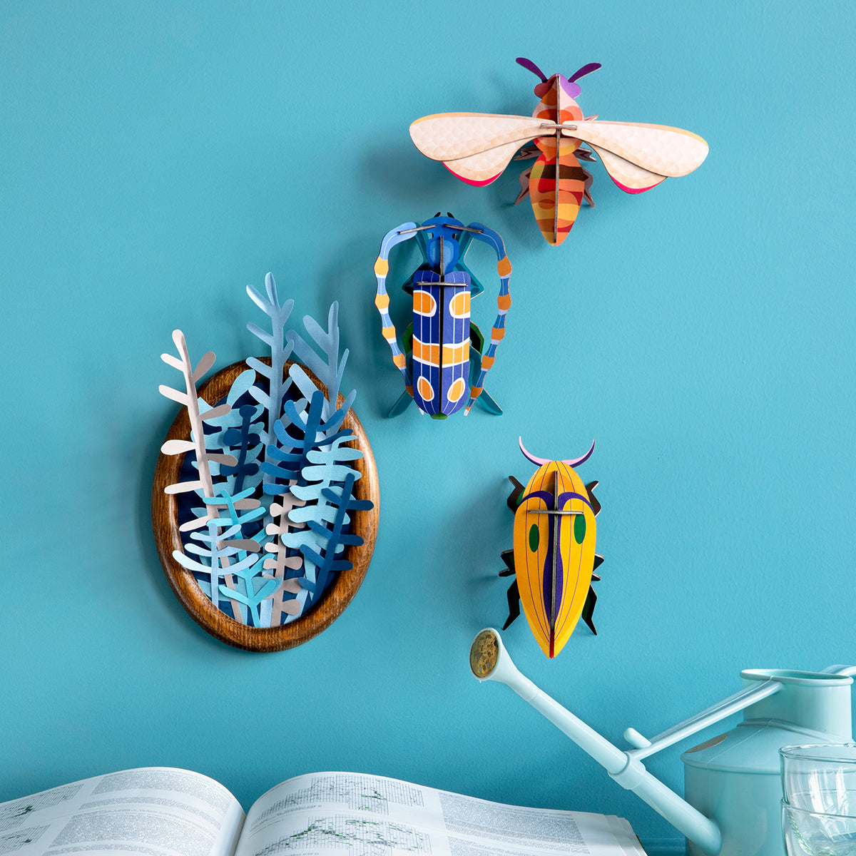 Wall Art Beetles (B7) Rosalia Beetle