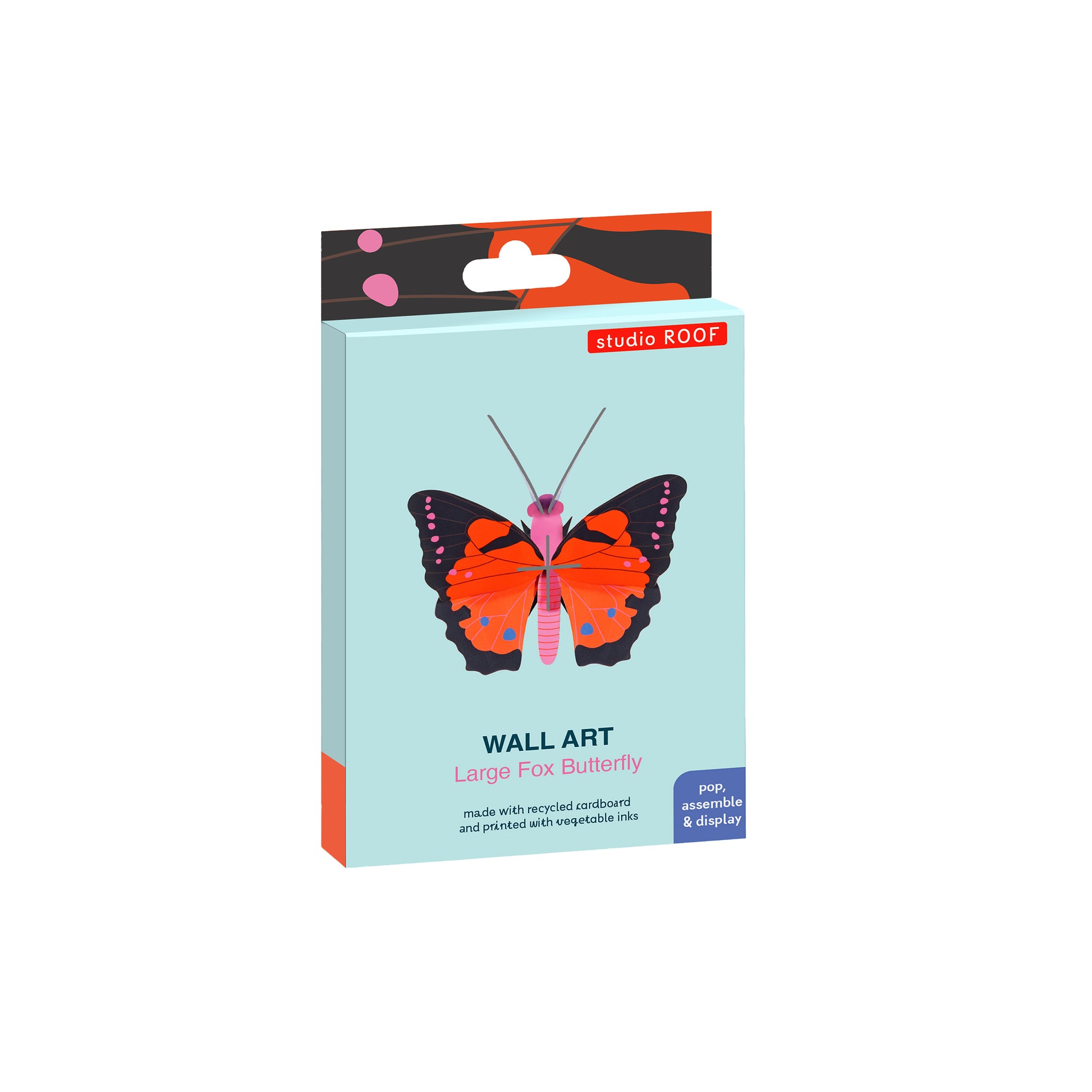 Studio Roof Wall Art Butterflies (B7) Large Fox