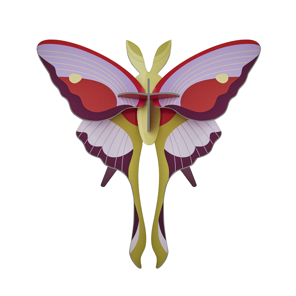 Wall Art Butterflies (B7) Lilac Comet Butterfly