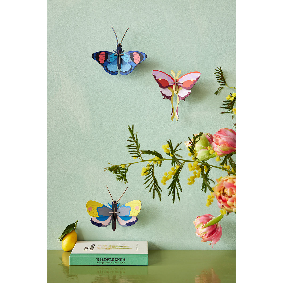 Wall Art Butterflies (B7) Lilac Comet Butterfly