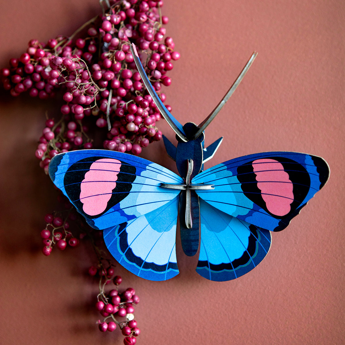 Wall Art Butterflies (B7) Peacock Butterfly