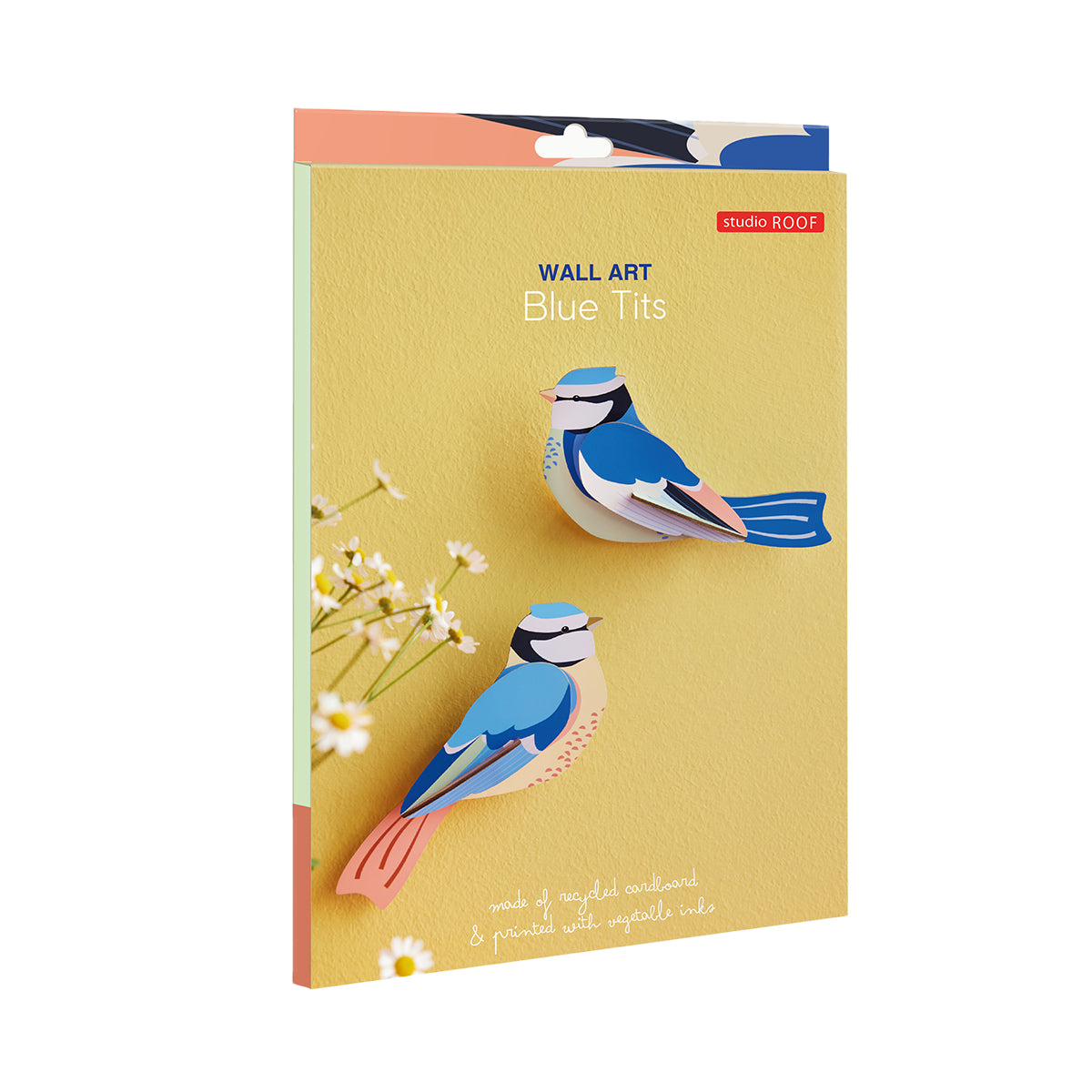 Wall Art Garden Birds (B6) Blue Tits