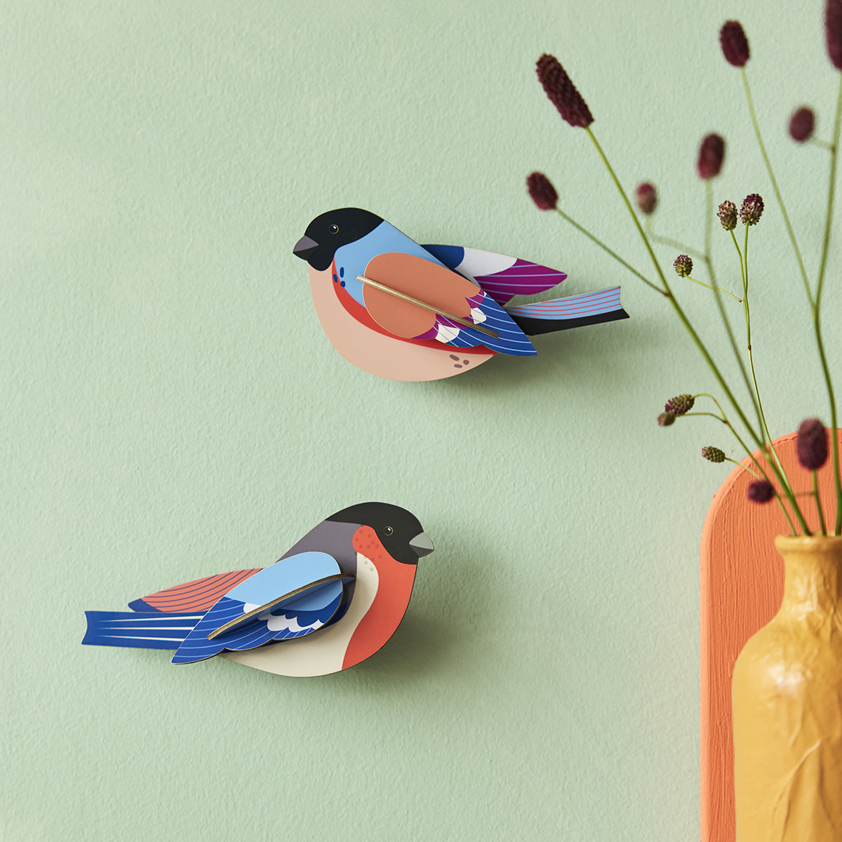 Wall Art Garden Birds (B6) Finches