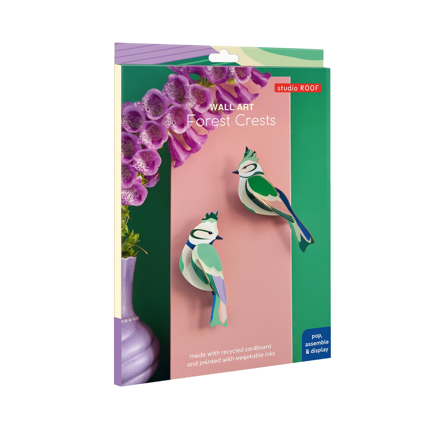 Studio Roof Wall Art Garden Birds (B6) Forest Crests