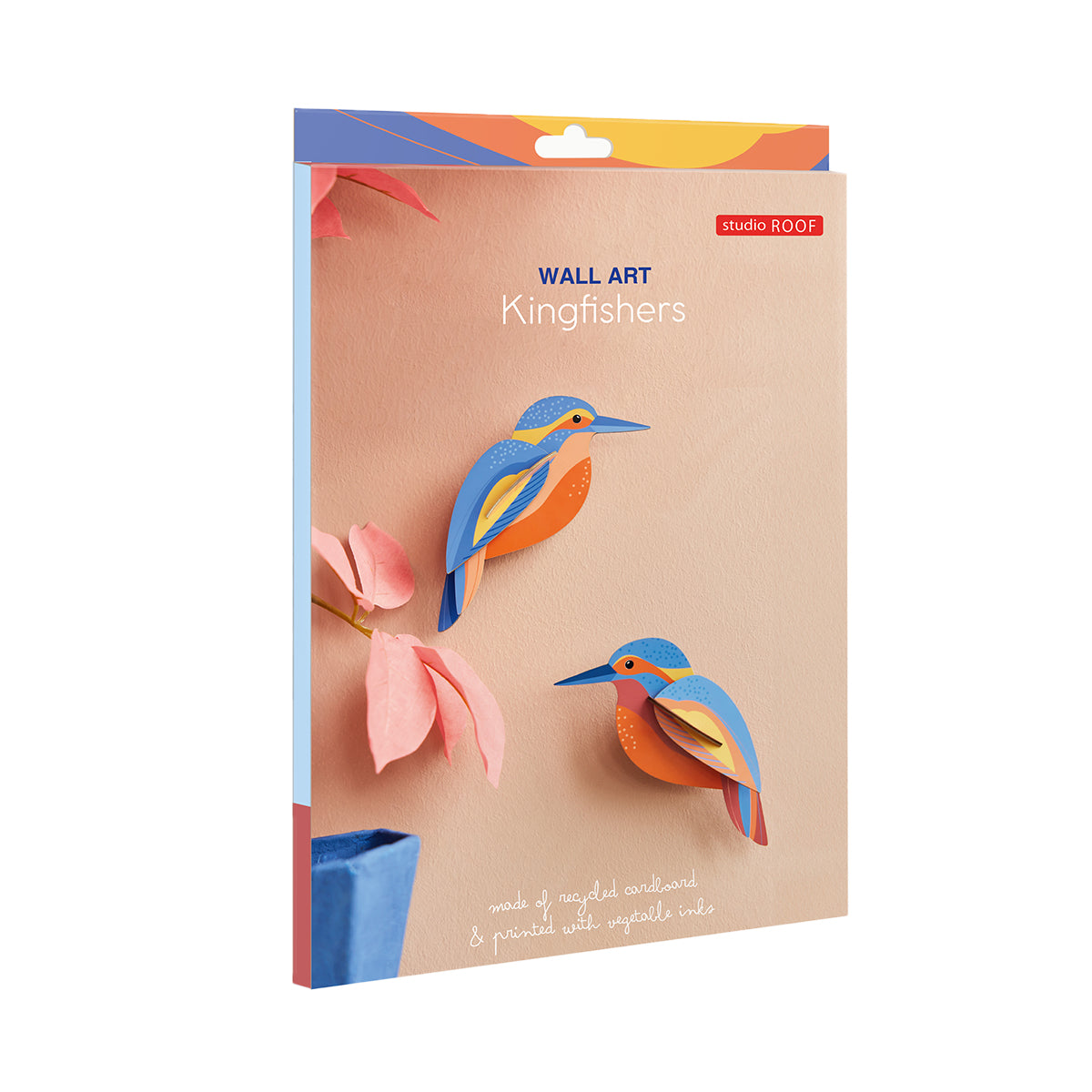 Wall Art Garden Birds (B6) Kingfishers