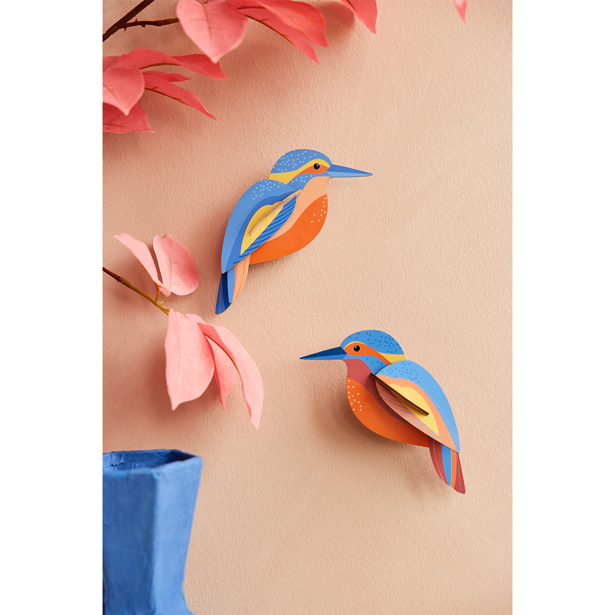 Wall Art Garden Birds (B6) Kingfishers