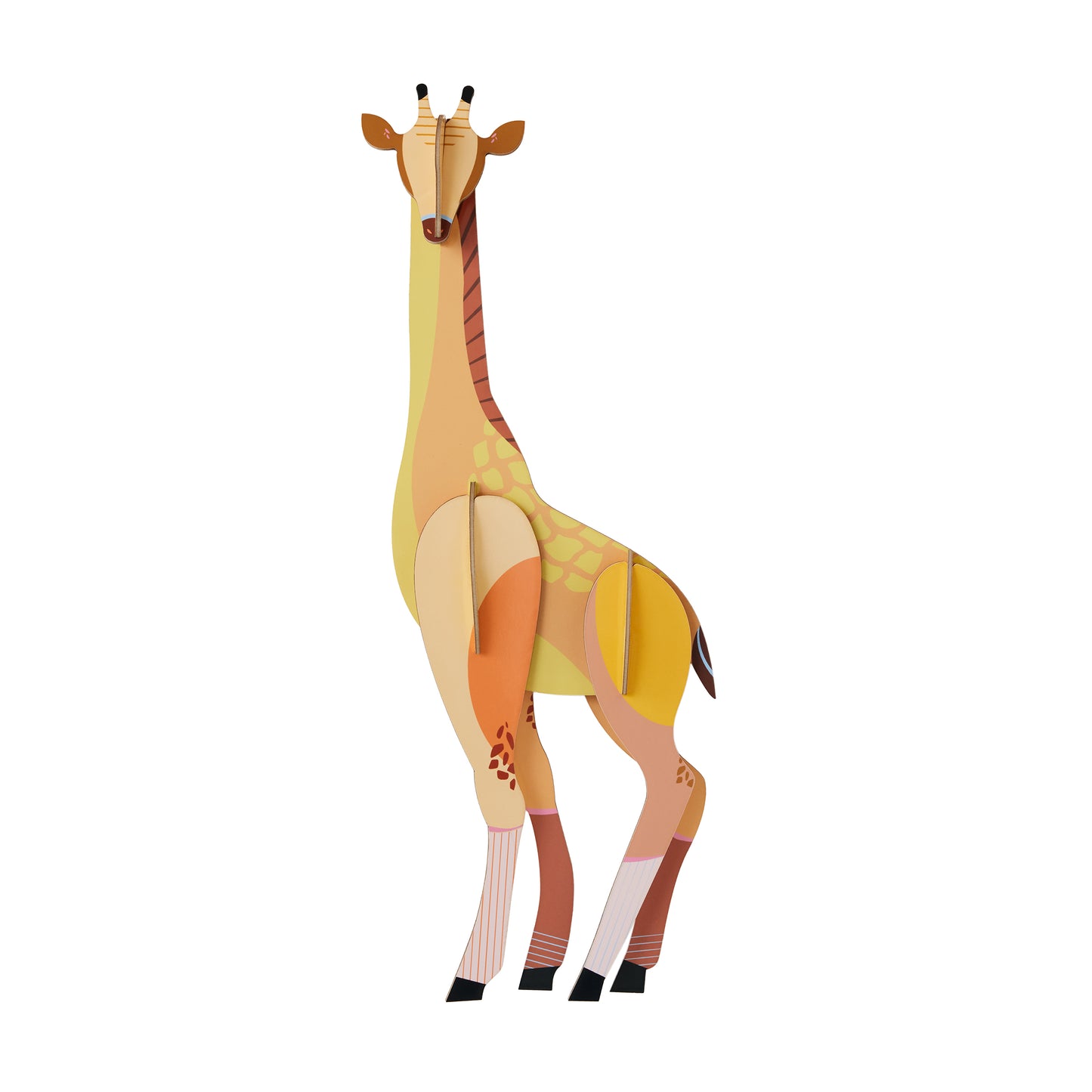 Studio Roof Wall Art Jungle Animals (A4) Tall Giraffe