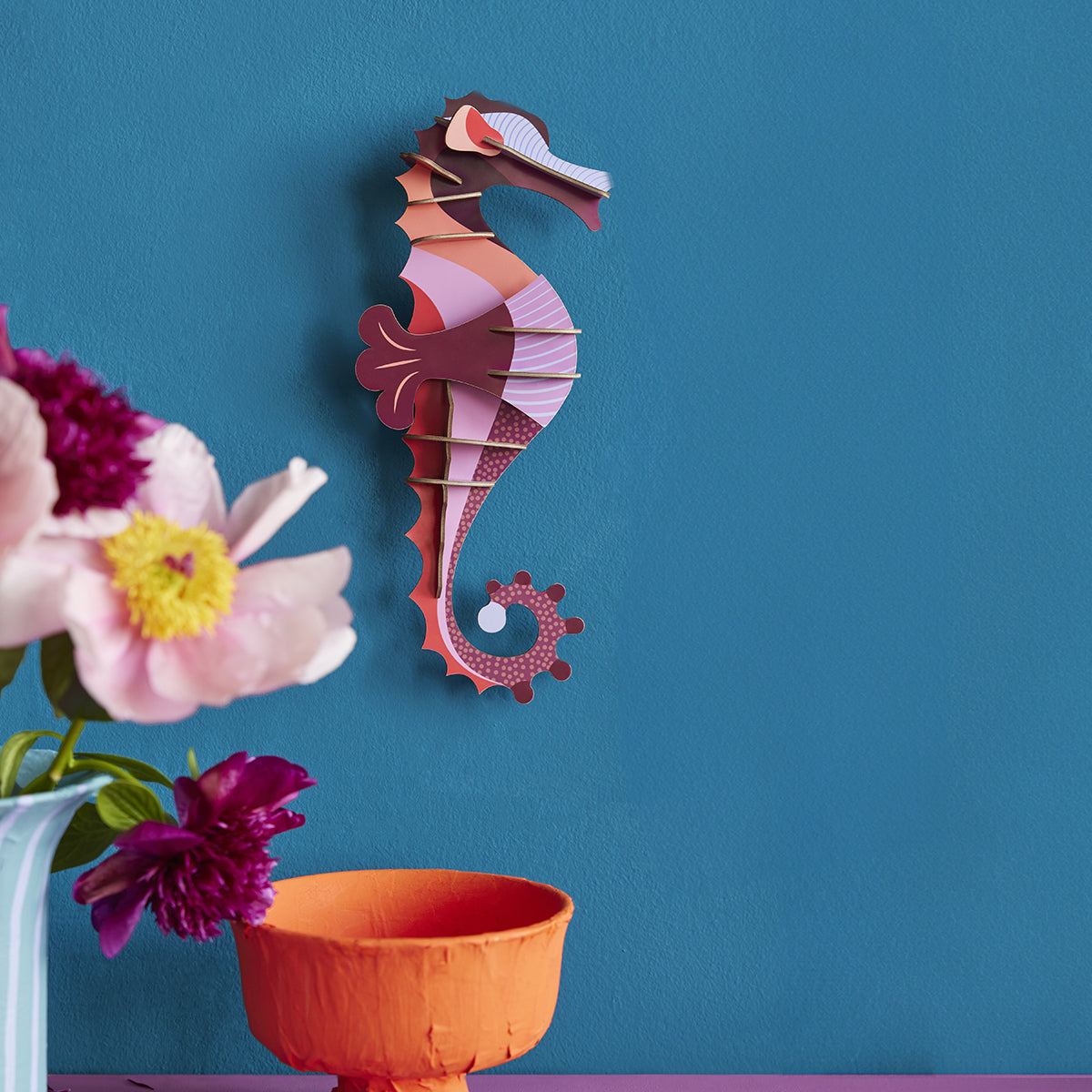 Wall Art Sea Creatures (A4) Coraline Seahorse