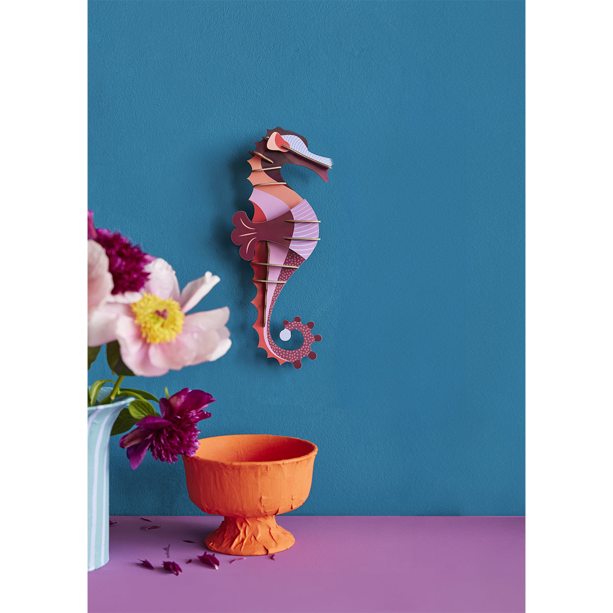 Wall Art Sea Creatures (A4) Coraline Seahorse