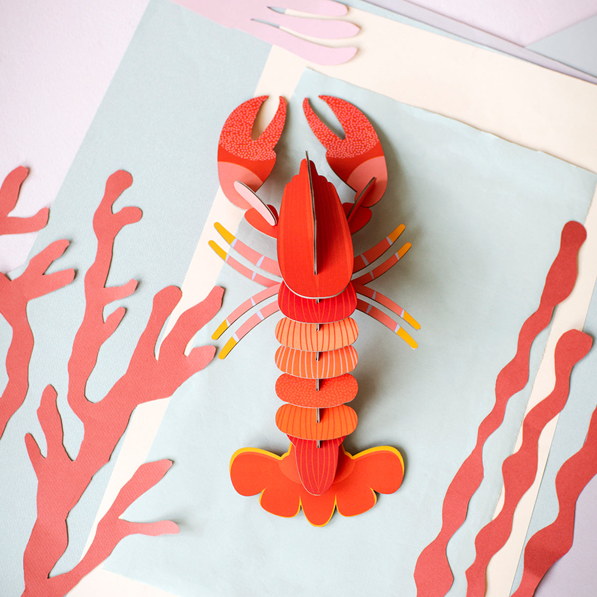 Wall Art Sea Creatures (A4) Lobster