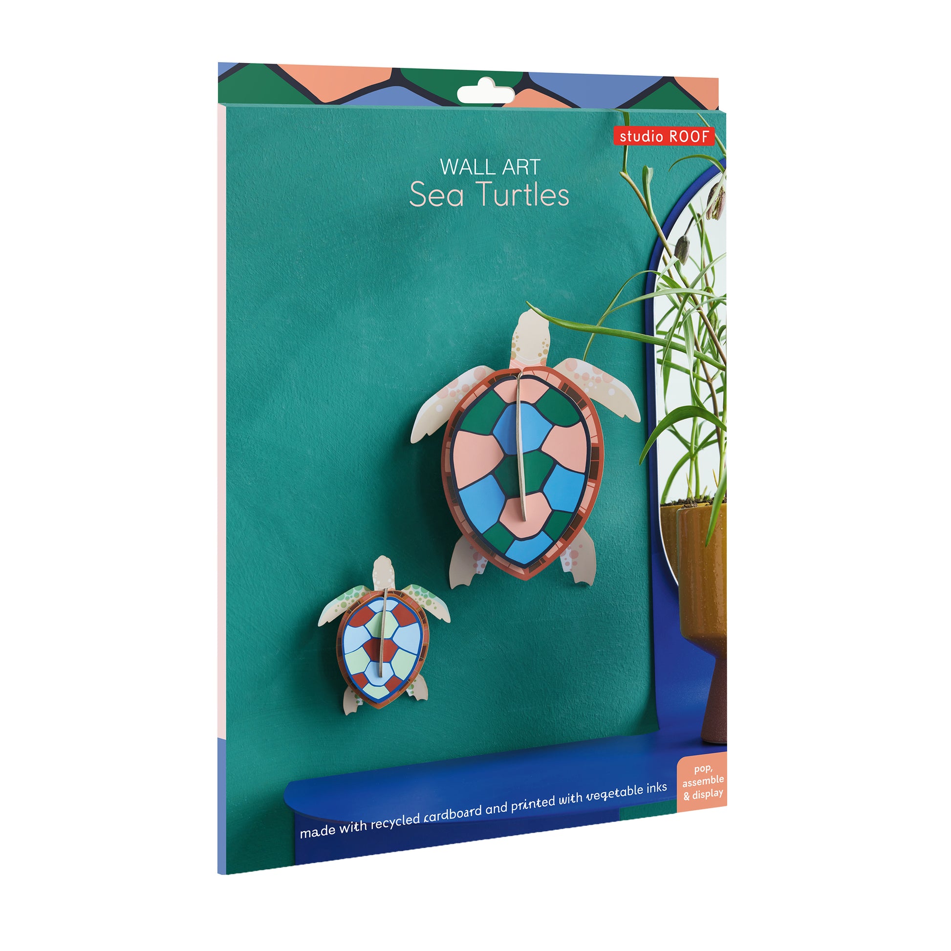 Studio Roof Wall Art Sea Creatures (A4) Sea Turtles