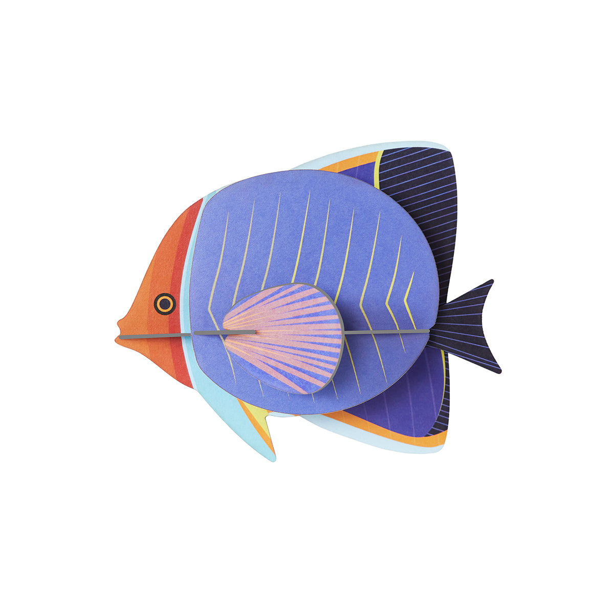 Wall Art Sea Creatures (B7) Butterflyfish