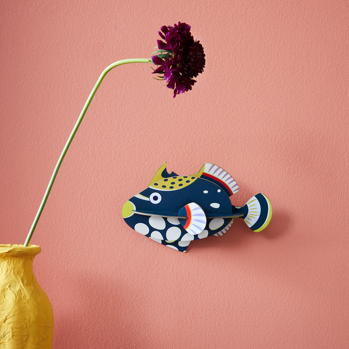 Wall Art Sea Creatures (B7) Clown Triggerfish