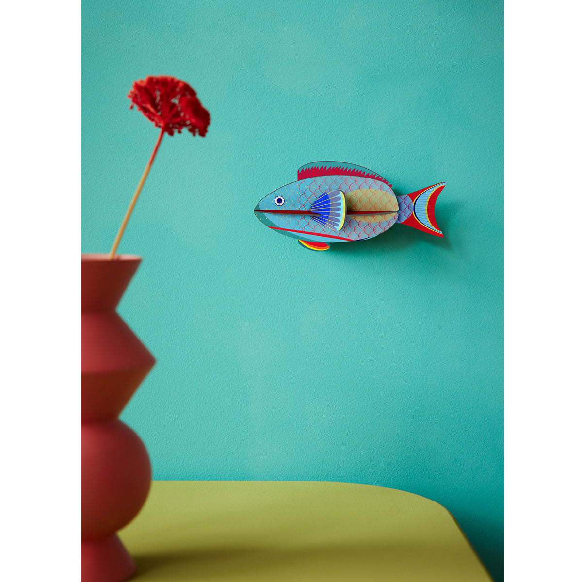 Wall Art Sea Creatures (B7) Parrotfish