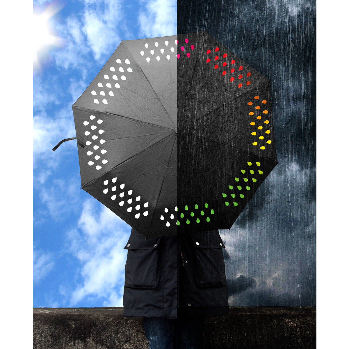 Umbrella Colour Changing