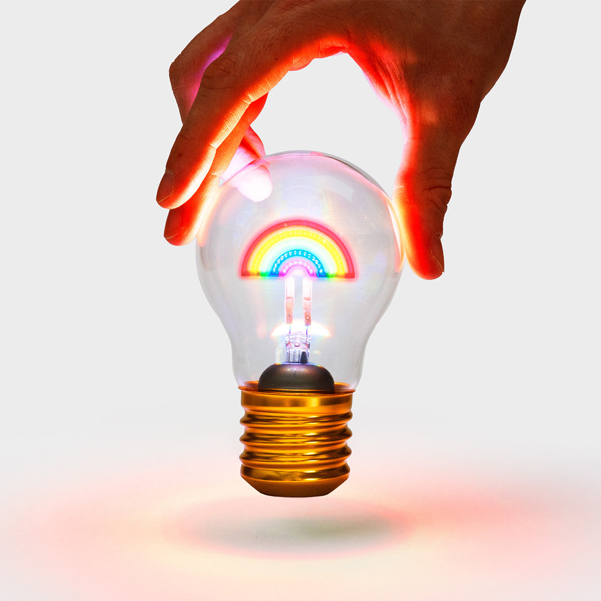 Suck UK Cordless Lightbulb Rainbow LED Light LED Light