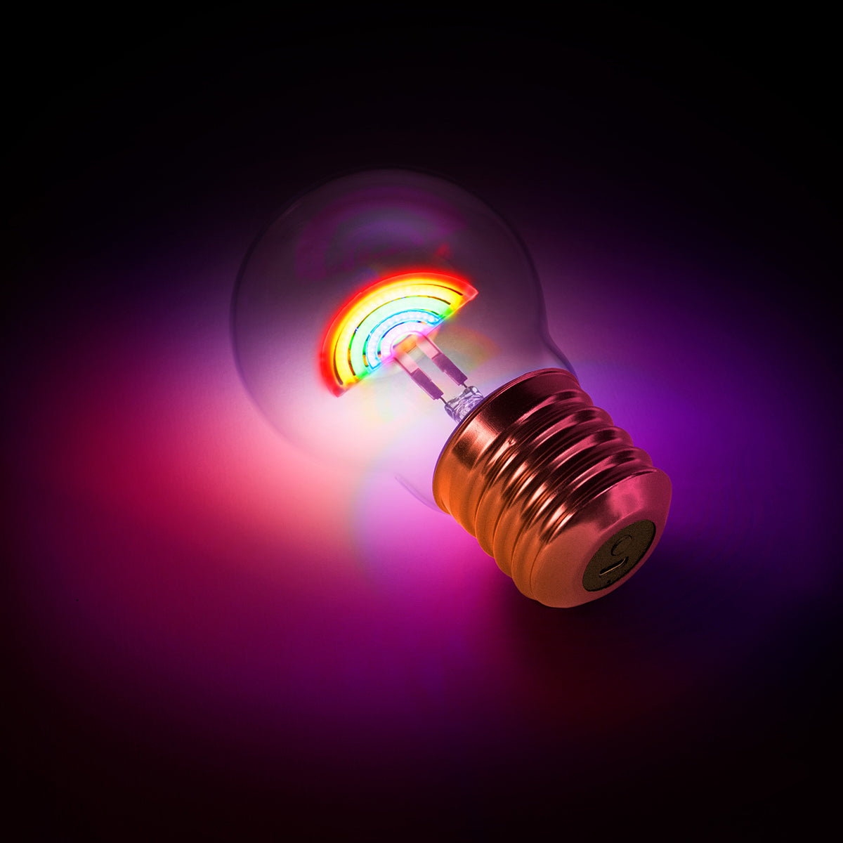 Suck UK Cordless Lightbulb Rainbow LED Light LED Light