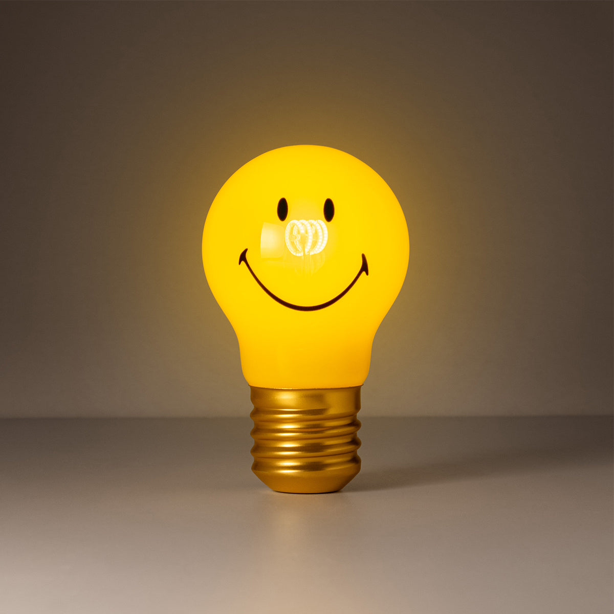 Suck UK Cordless Lightbulb Smiley LED Light LED Light