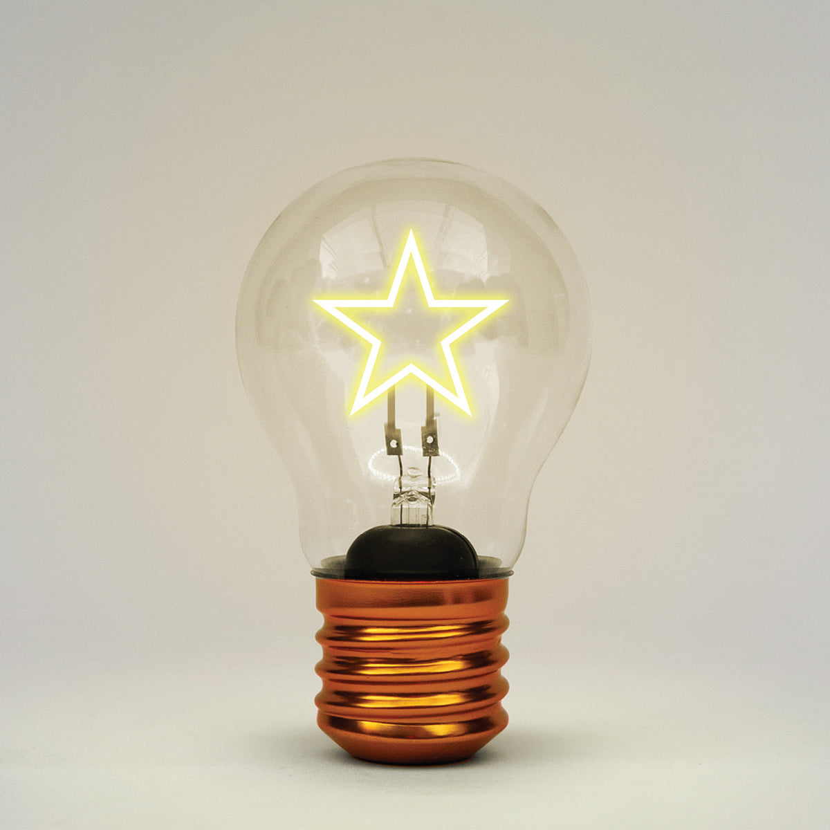 Cordless Lightbulb Star