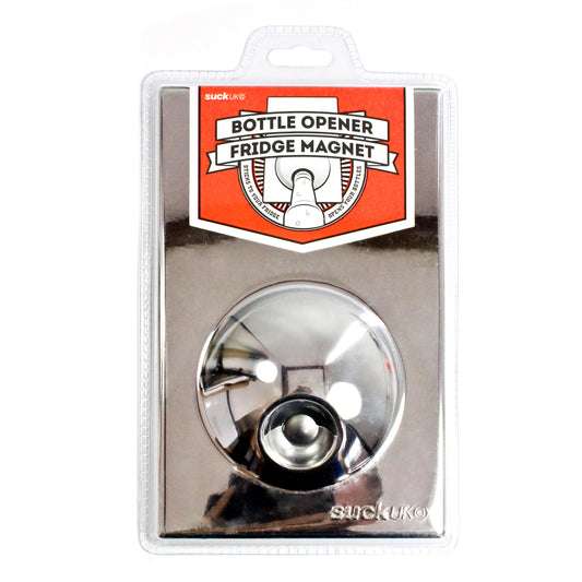 Bottle Opener Fridge Magnet Stainless Steel