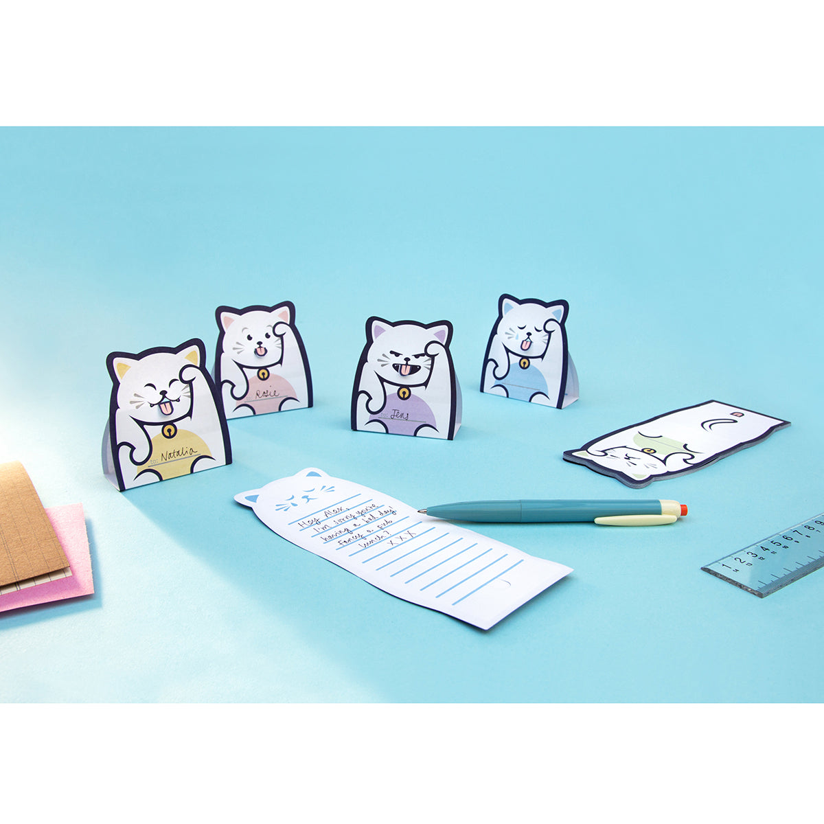 Lucky Cat Message Pads