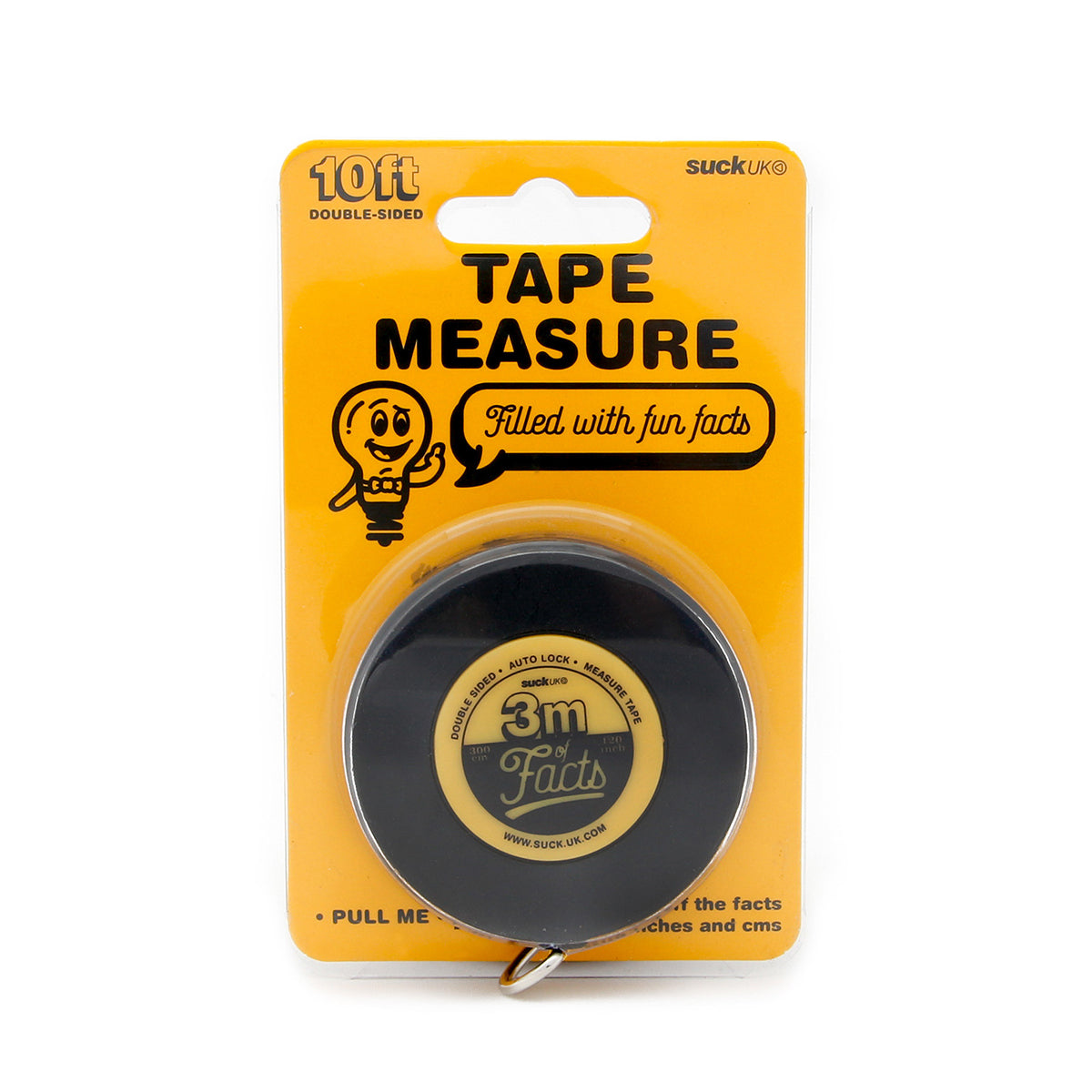 Suck UK Tape Measure Facts