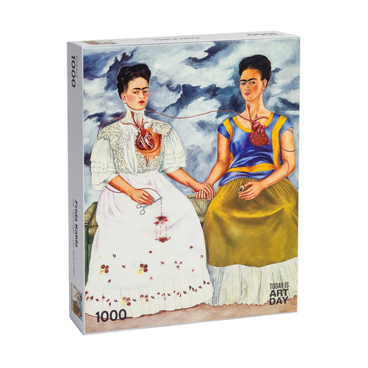 Today Is Art Day Art Puzzle Frida Kahlo Two Fridas