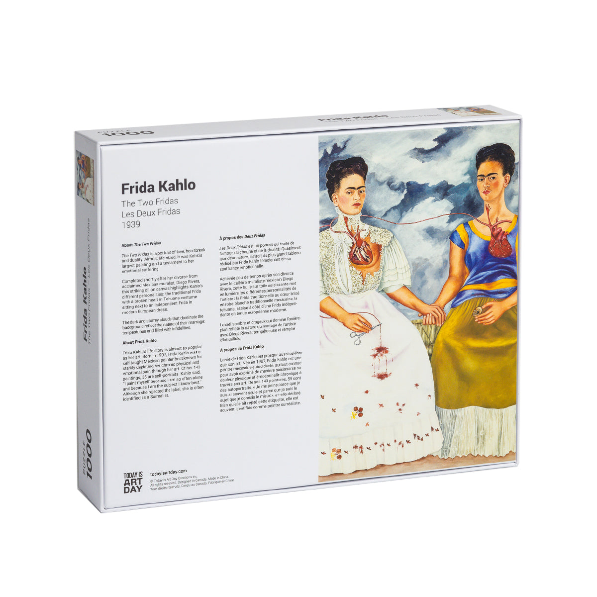 Today Is Art Day Art Puzzle Frida Kahlo Two Fridas